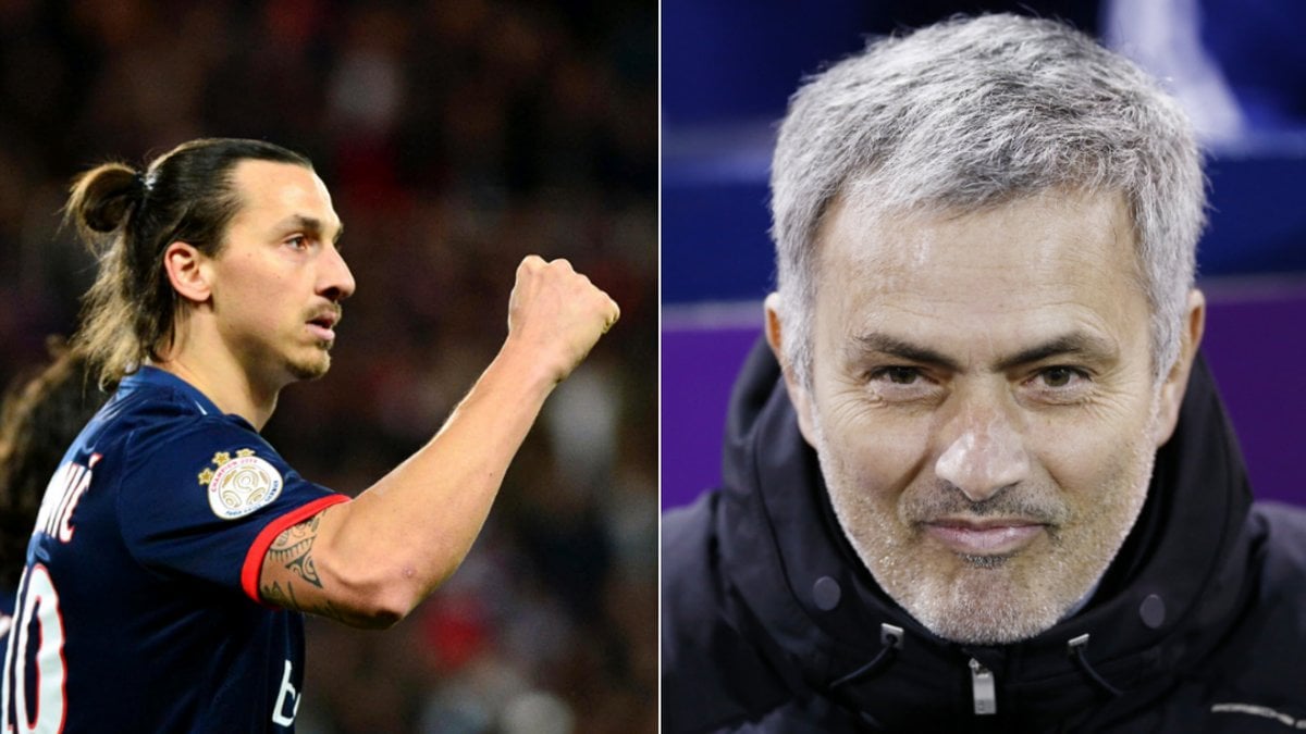Zlatan Ibrahimovic ställs mot Jose Mourinho i Champions League.